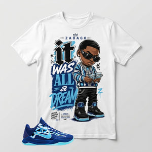 It Was All A Dream Graphic Tee - Shirt To Match Kobe 5 Protro X-Ray