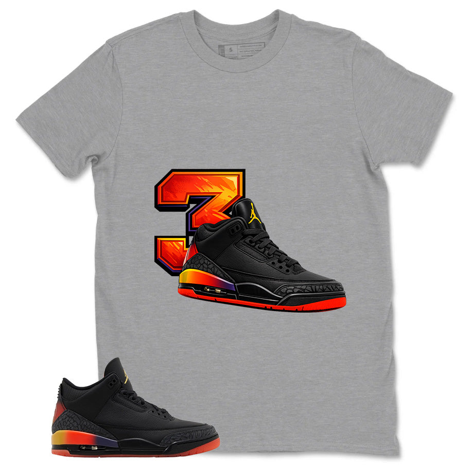 J. Balvin Rio 3s Zadago Shirt 3s Sneaker Graphic