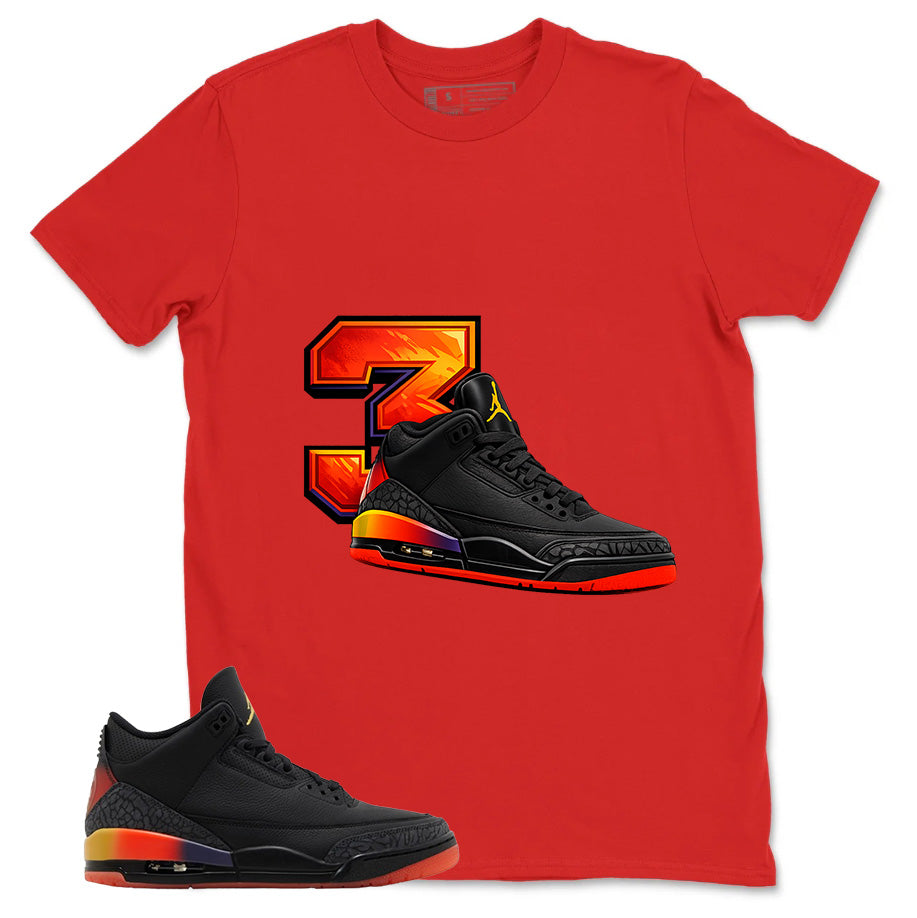 J. Balvin Rio 3s Zadago Shirt 3s Sneaker Graphic