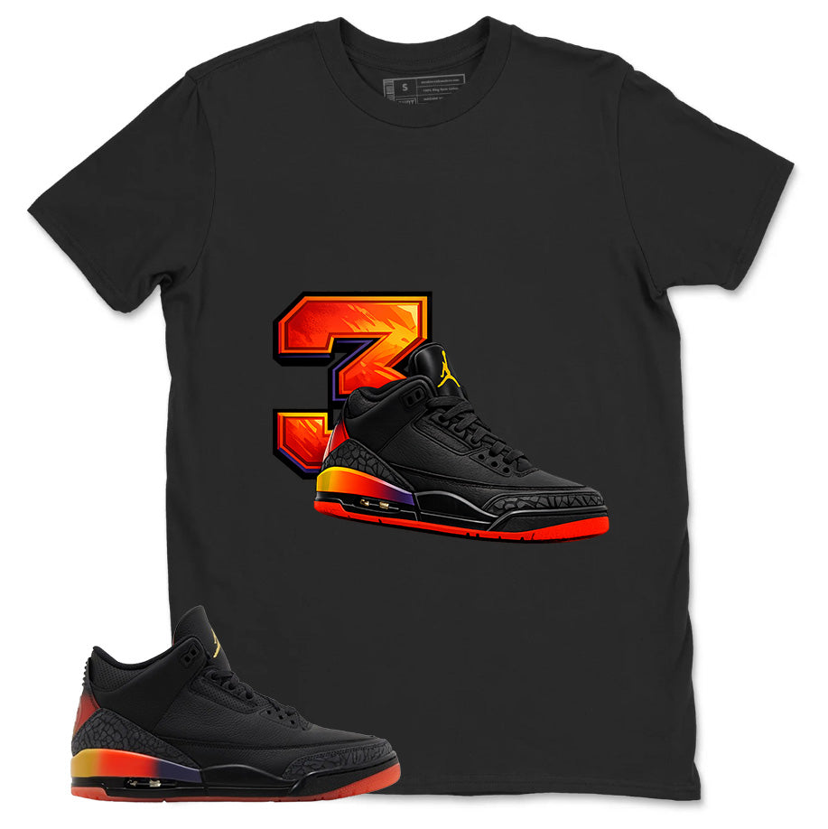 J. Balvin Rio 3s Zadago Shirt 3s Sneaker Graphic