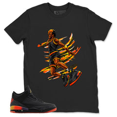 J. Balvin Rio 3s Zadago Shirt Air Ball Graphic