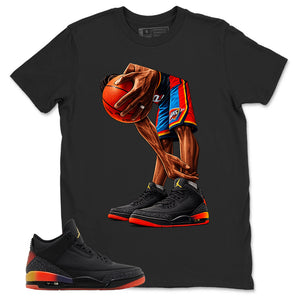 J. Balvin Rio 3s Zadago Shirt Ball Time Graphic