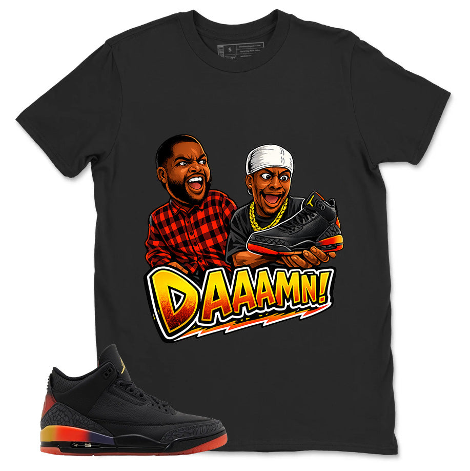 J. Balvin Rio 3s Zadago Shirt Daaamn Sneaker Graphic