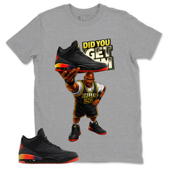 J. Balvin Rio 3s Zadago Shirt Did You Get Em Graphic