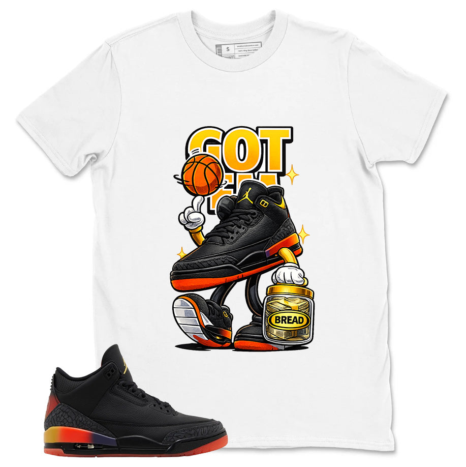 J. Balvin Rio 3s Zadago Shirt Got Em Bread Graphic