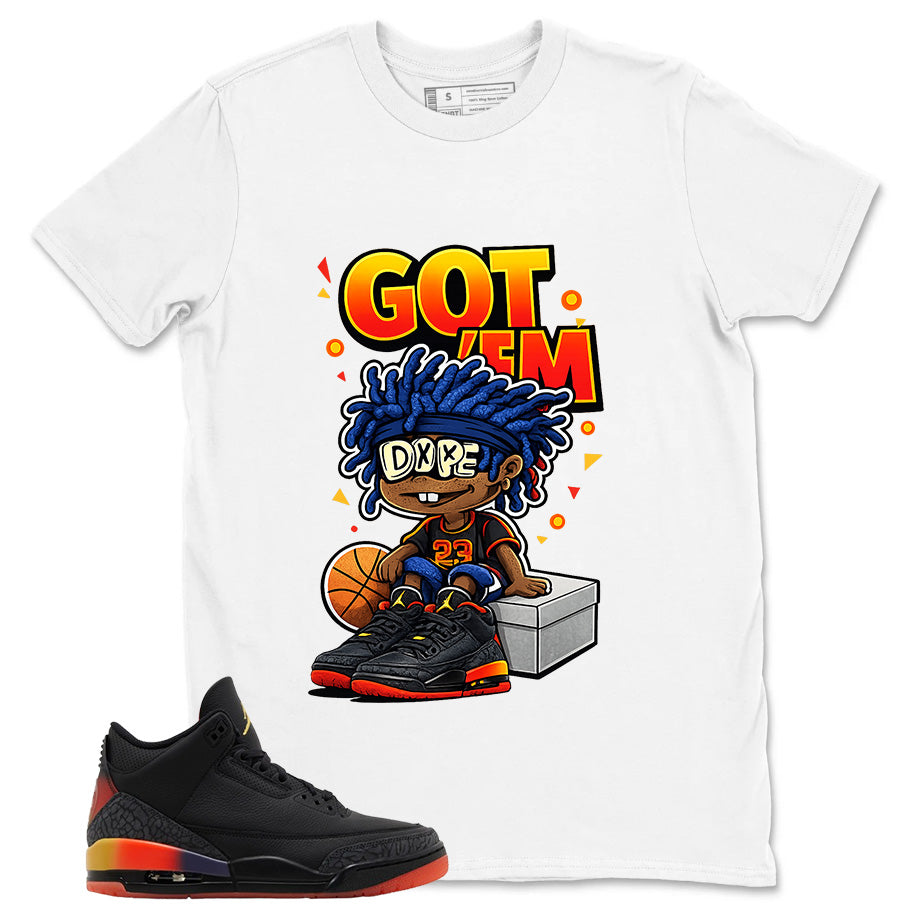 J. Balvin Rio 3s Zadago Shirt Got Em Dope Graphic