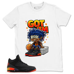 J. Balvin Rio 3s Zadago Shirt Got Em Dope Graphic