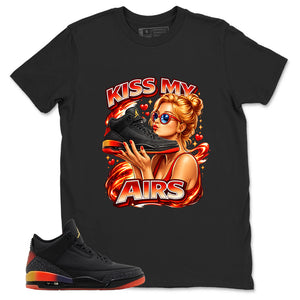 J. Balvin Rio 3s Zadago Shirt Kiss My Airs Graphic