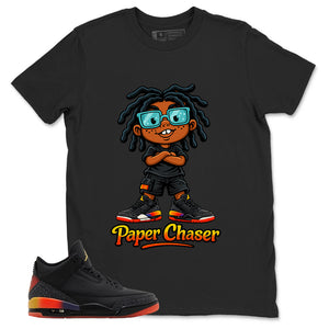 J. Balvin Rio 3s Zadago Shirt Paper Chaser Graphic