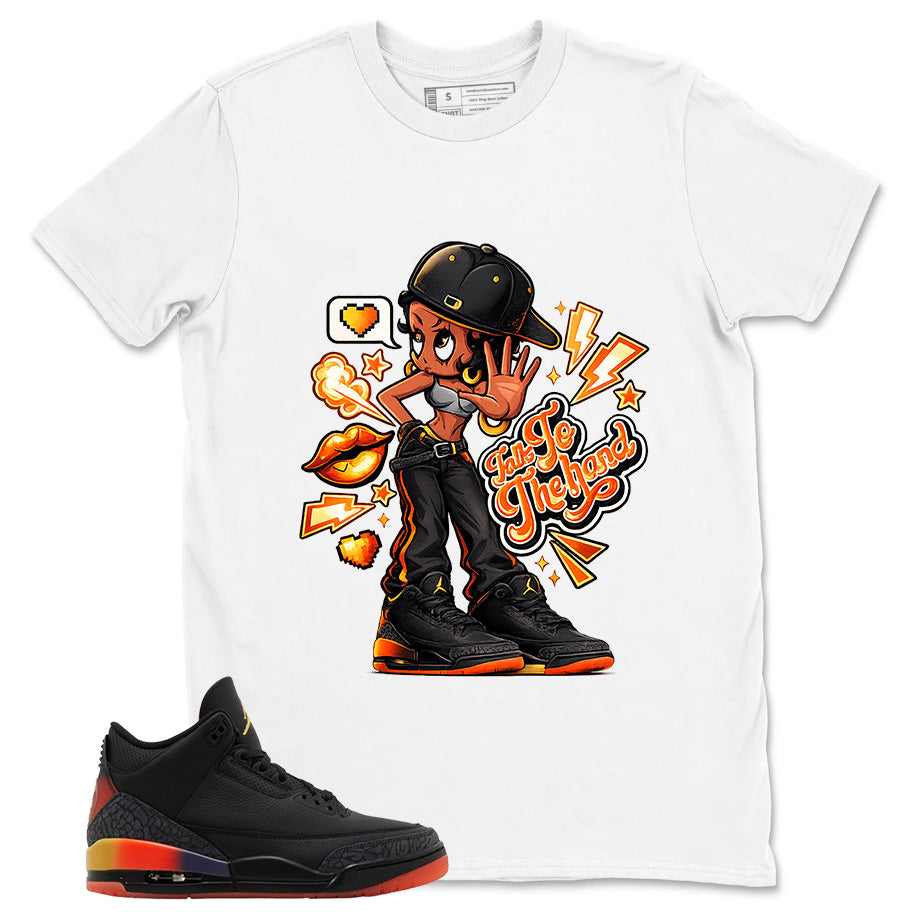 J. Balvin Rio 3s Zadago Shirt Talk To The Hand Graphic