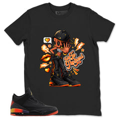J. Balvin Rio 3s Zadago Shirt Talk To The Hand Graphic