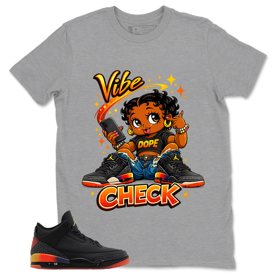 J. Balvin Rio 3s Zadago Shirt Vibe Check Graphic