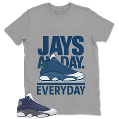 Jay All Day Shirt - Match Air Jordan 13 Flint 2020