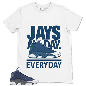 Jay All Day Shirt - Match Air Jordan 13 Flint 2020