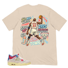 Jordan 23 All Star MVP Shirt - Match Union LA x Air Jordan 4 Guava Ice