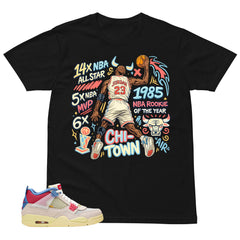 Jordan 23 All Star MVP Shirt - Match Union LA x Air Jordan 4 Guava Ice