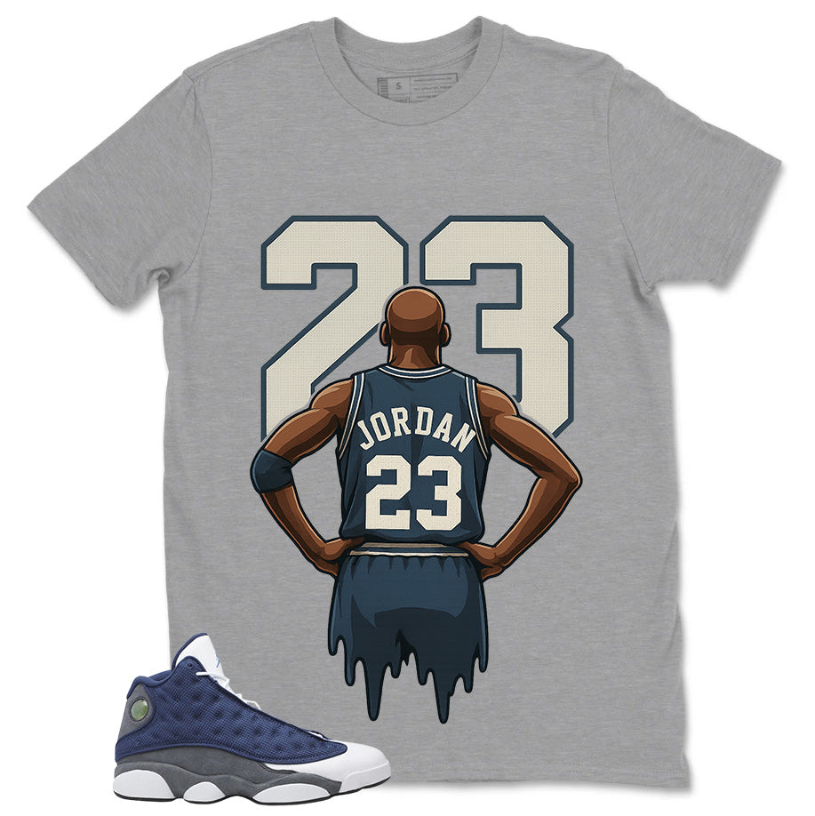 Jordan 23 Shirt - Match Air Jordan 13 Flint 2020