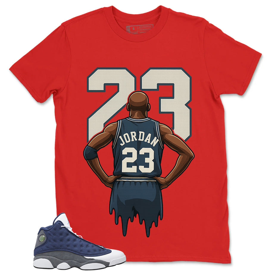 Jordan 23 Shirt - Match Air Jordan 13 Flint 2020