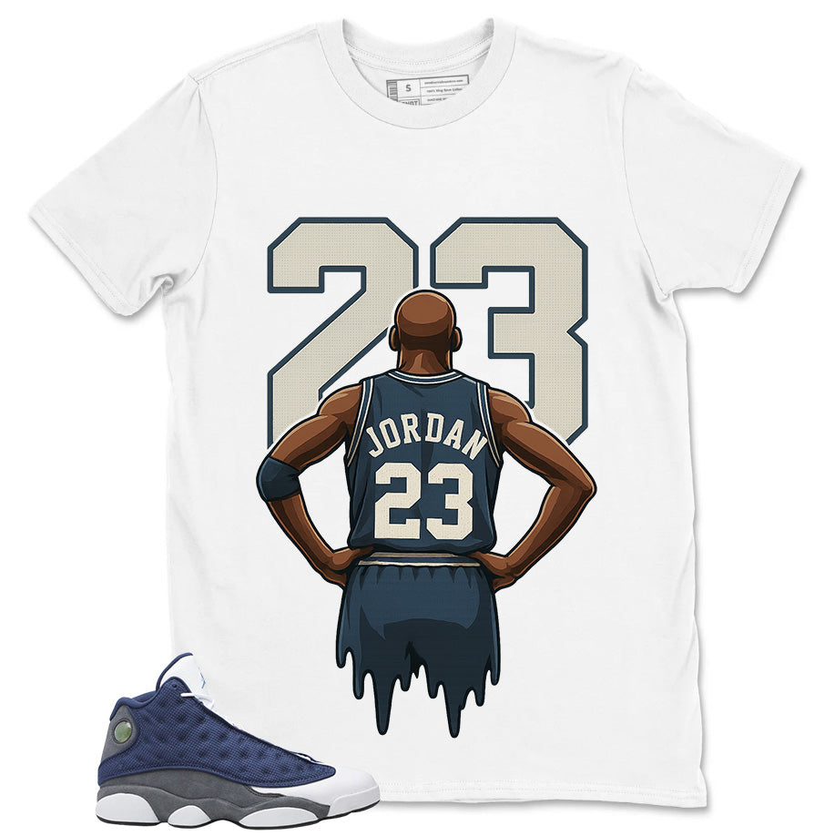 Jordan 23 Shirt - Match Air Jordan 13 Flint 2020