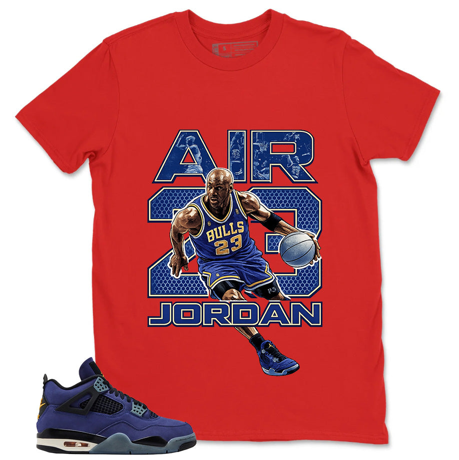Jordan 23 Shirt - Match Air Jordan 4 Retro Lakers