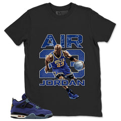 Jordan 23 Shirt - Match Air Jordan 4 Retro Lakers