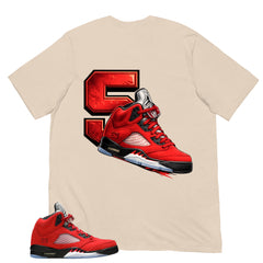 Jordan 5 Shirt - Match Air Jordan 5 Raging Bull