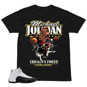 Jordan Living Legend Shirt - Match Air Jordan 12 'Taxi'