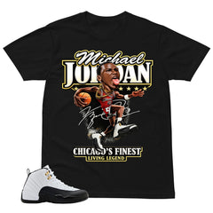 Jordan Living Legend Shirt - Match Air Jordan 12 'Taxi'