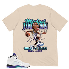 Jordan Living Legend Shirt - Matching Air Jordan 5 Retro 'Grape' 2025