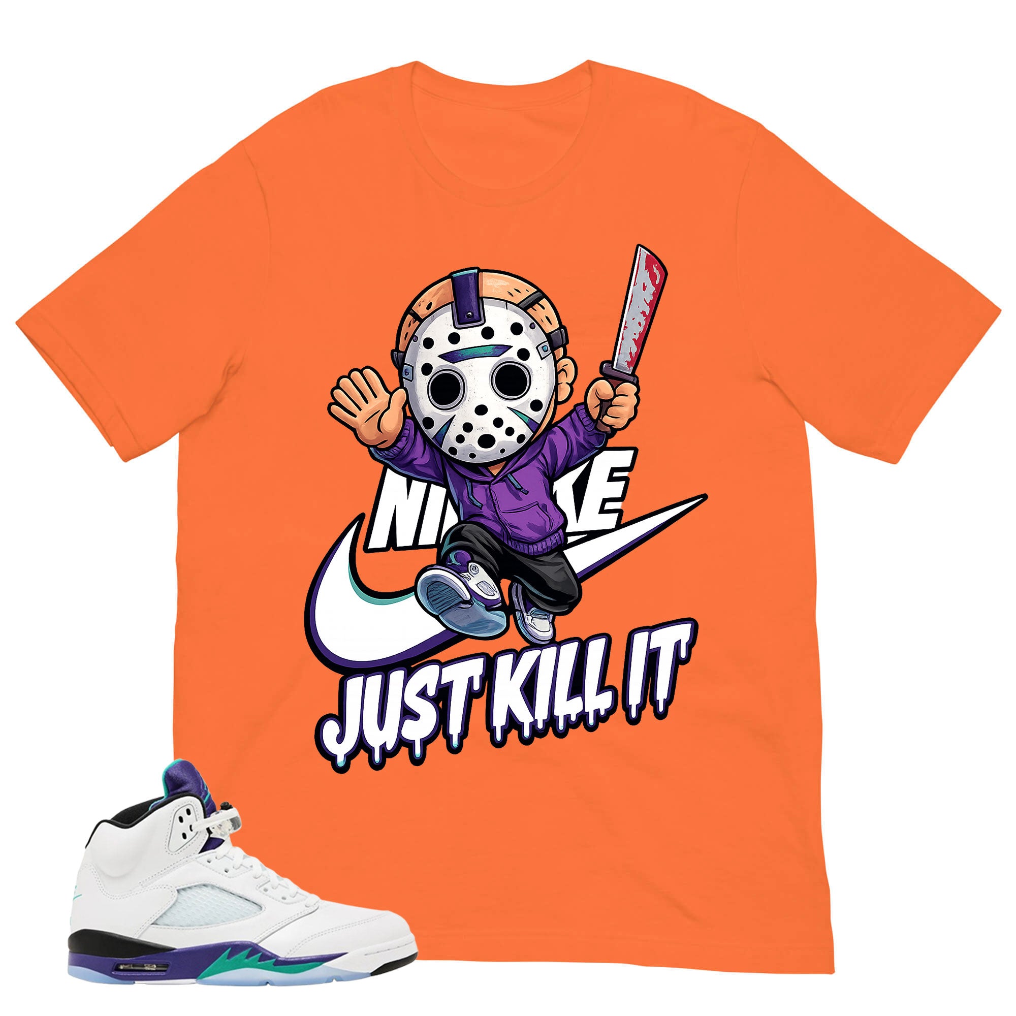 Just Kill It Shirt - Matching Air Jordan 5 Retro 'Grape' 2025