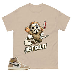 Just Kill It Shirt - Match Cream Wmns Air Jordan 1 Khaki