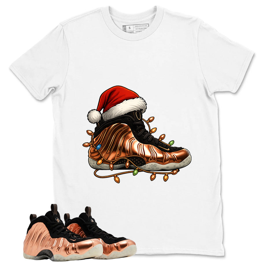 Kickmas Graphic Tee, Shirt to Match Air Foamposite One Copper, Air Foamposite Unisex Black Shirt