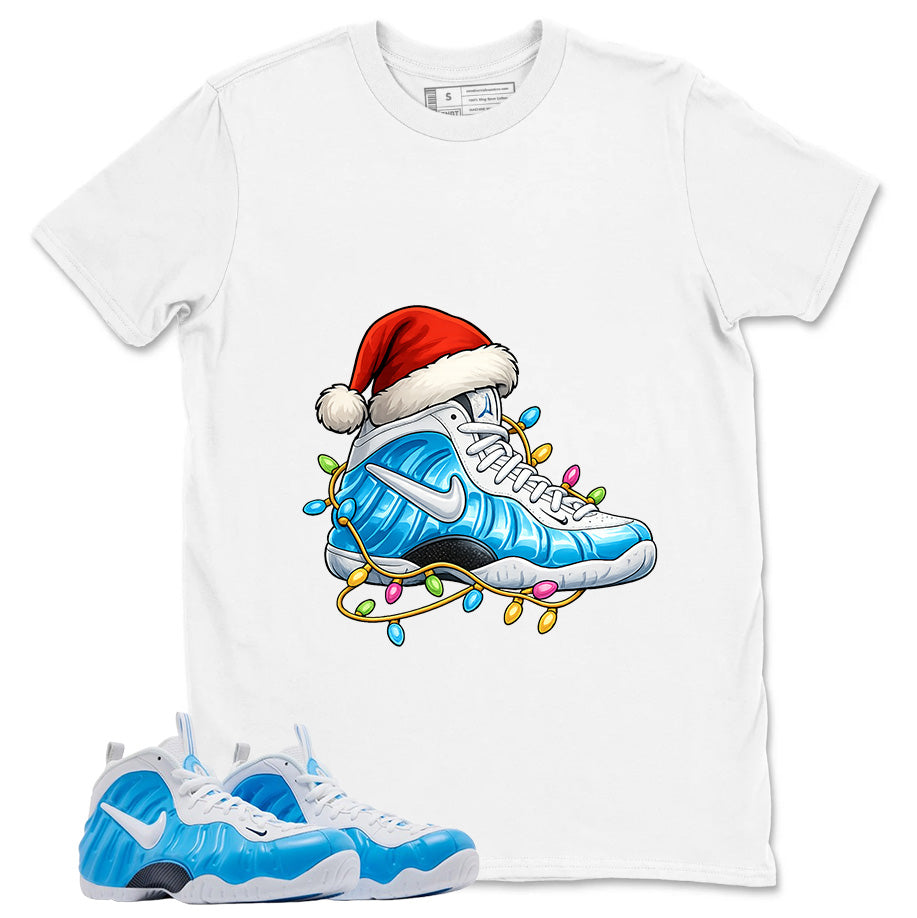 Kickmas Graphic Tee, Shirt to Match Air Foamposite Pro University Blue, Air Foamposite Unisex Blue Shirt