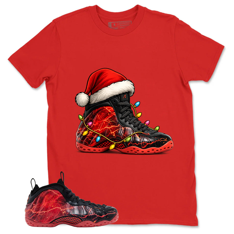 Kickmas Graphic Tee, Shirt to Match Air Foamposite Stranger Things, Air Foamposite Unisex Blue Shirt