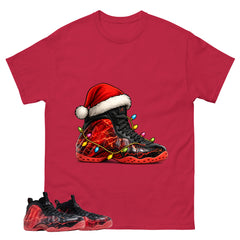 Kickmas Graphic Tee, Shirt to Match Air Foamposite Stranger Things, Air Foamposite Unisex Blue Shirt
