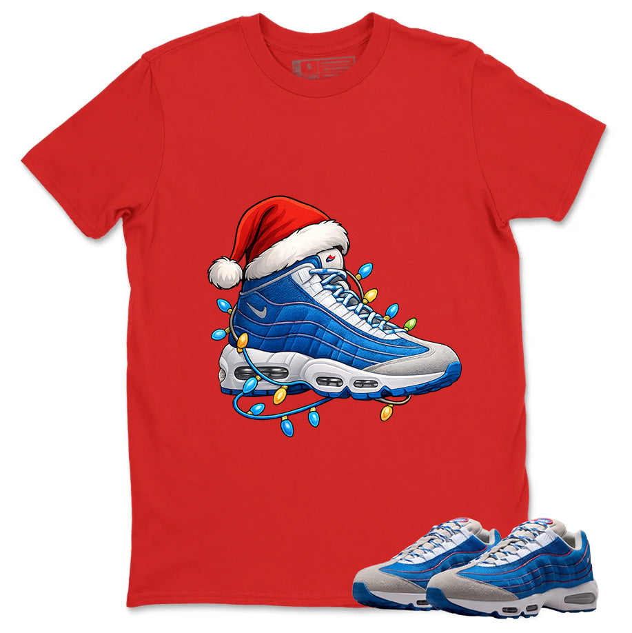 Kickmas Graphic Tee, Shirt to Match Air Max 95 Big Bubble Blue, Air Max 95 Big Bubble Blue Lawson Unisex Shirt