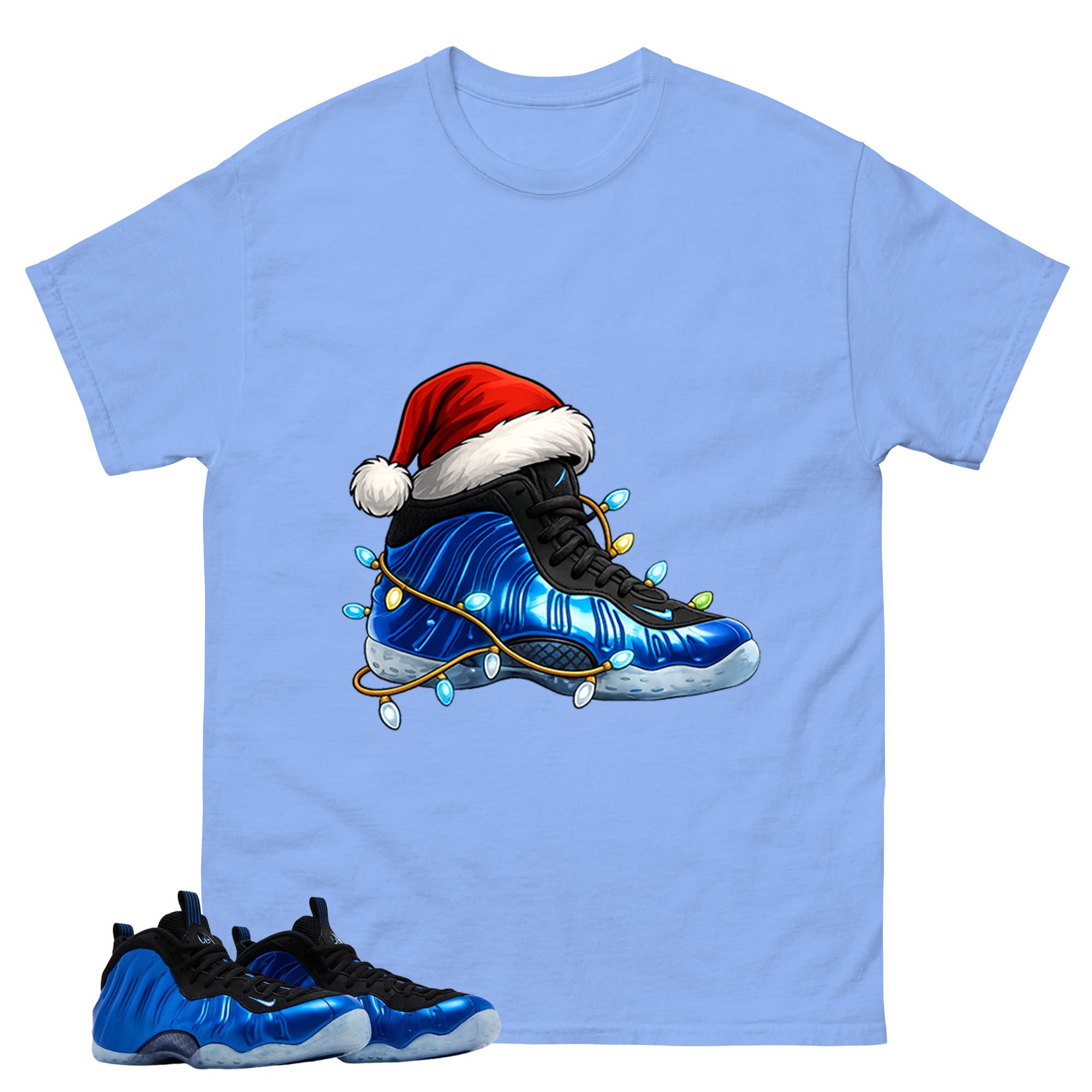 Kickmas Shirt - Match Air Foamposite One Royal
