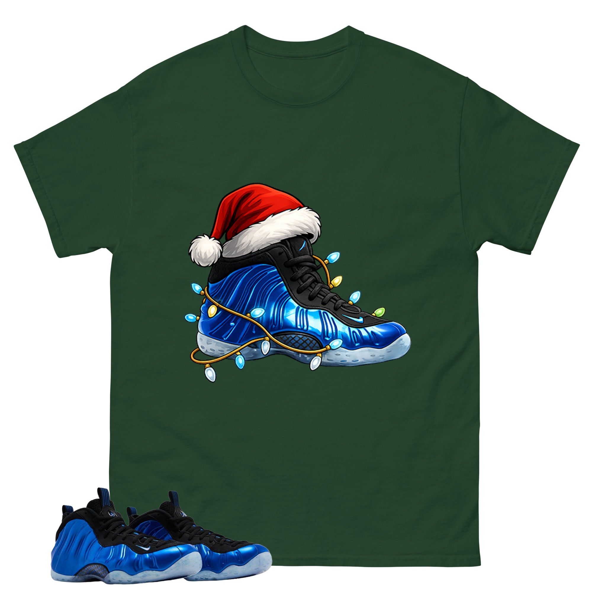 Kickmas Shirt - Match Air Foamposite One Royal