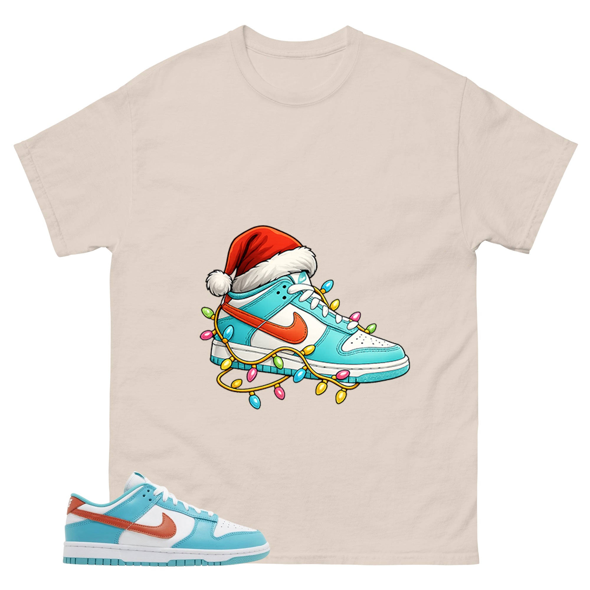 Kickmas Shirt - Match Green Dunk Low Miami Dolphins