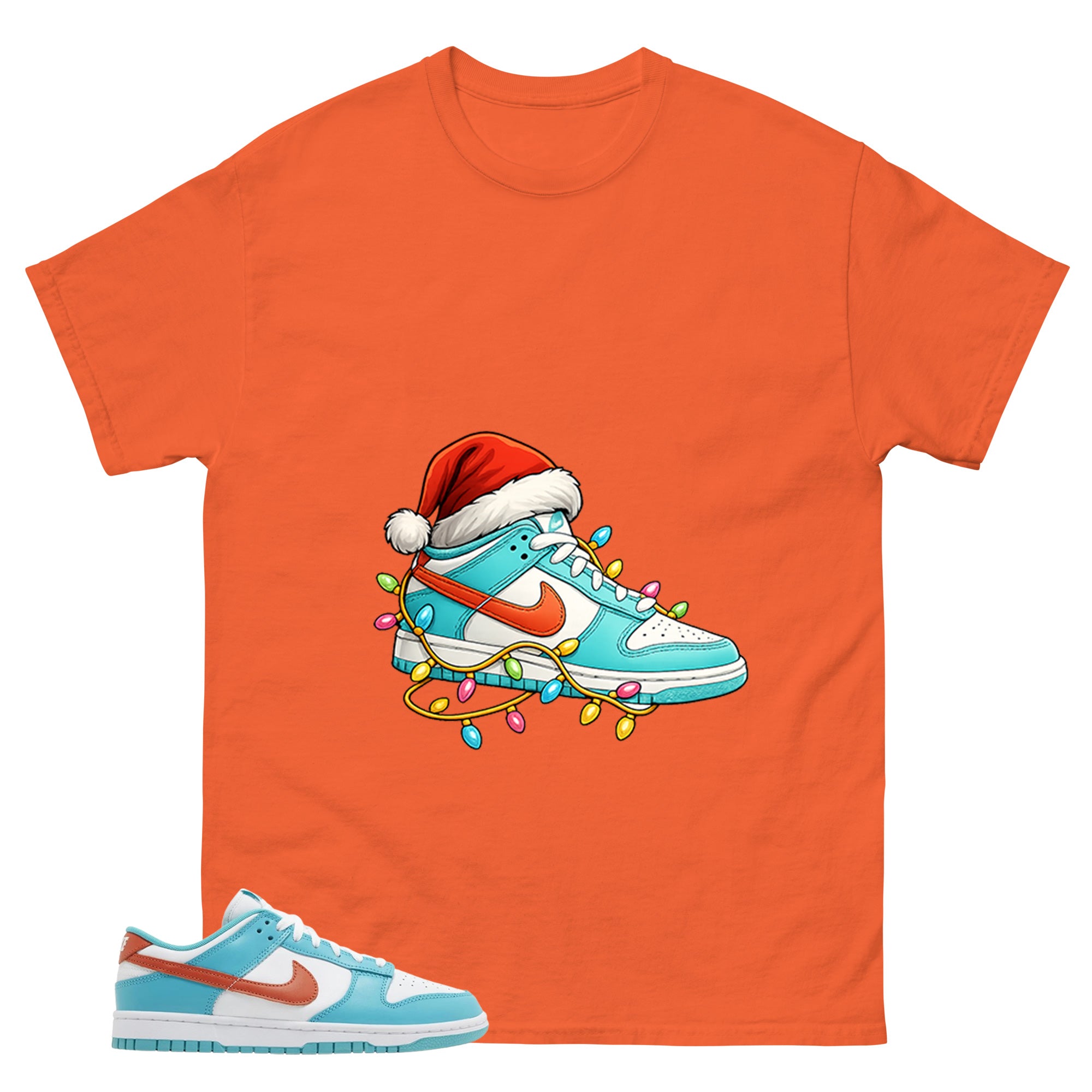 Kickmas Shirt - Match Green Dunk Low Miami Dolphins