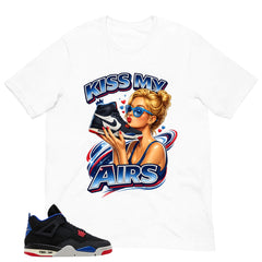 Kiss My Airs Shirt - Matching Air Jordan 4 Retro Rare Air