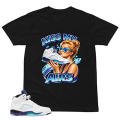 Kiss My Airs Shirt - Matching Air Jordan 5 Retro 'Grape' 2025