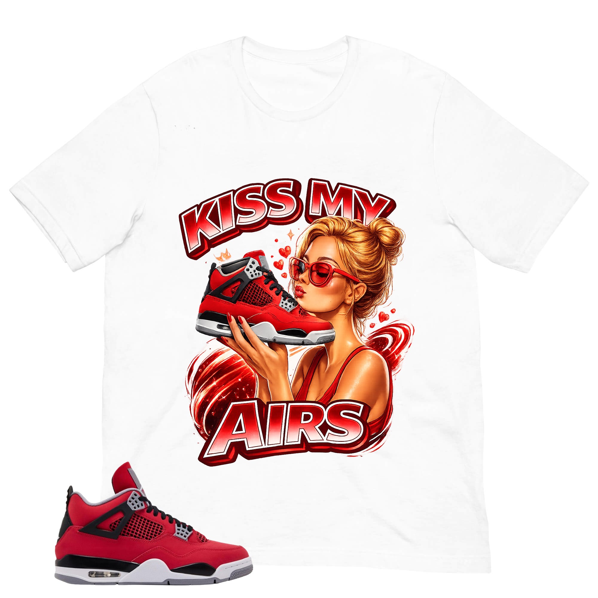 Kiss My Airs Shirt - Match Air Jordan 4 Toro Bravo