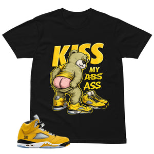 Graphic Tee to Matching T23 Tokyo 5s Kiss My Ass Shirt