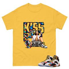Kiss My Sole Graphic Tee, Shirt to Match Air Jordan 7 Miro, Air Jordan 7 Miro Unisex Shirt