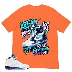 Kream Kicks Shirt - Matching Air Jordan 5 Retro 'Grape' 2025