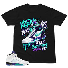 Kream Kicks Shirt - Matching Air Jordan 5 Retro 'Grape' 2025