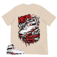 Graphic Tee to Matching Bugs Bunny 8s Kream Kicks Shirt