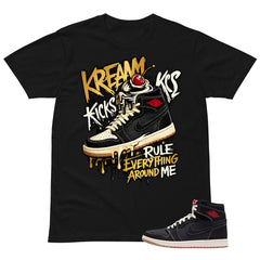 Kream Kicks Shirt - Match Air Jordan 1 Flight Club