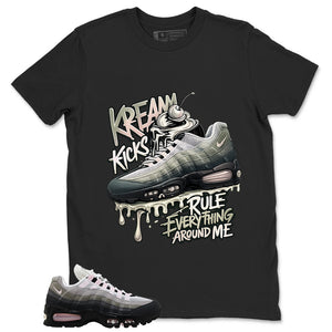 Kream Kicks Shirt - Match Air Max 95 Big Bubble